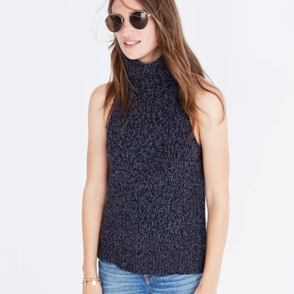 *Like New* Madewell Turtleneck Cutaway Sweater